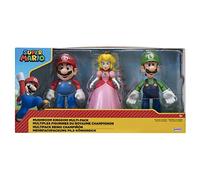 Jakks Pacific Super Mario Mushroom Kingdom Pack Mario Luigi Princess 11 cm Figur