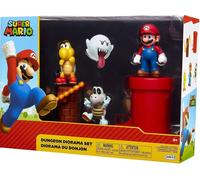 Super Mario Dungeon Diorama Set Playset Figura Jakks Pacific