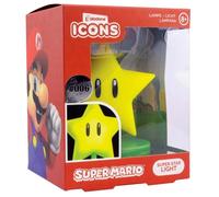 Super Mario Estrella Icons Mini Escritorio Light Lamp Paladone Products