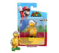 SUPER MARIO Figura de acción coleccionable de 2.5 pulgadas, el embalaje puede variar (Hammer Bro)