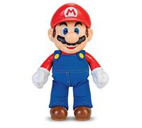 Super Mario - Figura Mario Bros “It´s Me” con 15 Puntos de Articulación - El Juguete Reproduce Mas de 30 Frases y Sonidos Característicos de los Videojuegos - Juguete Grande para Niños 3 Años +