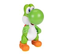 Super Mario - Figura Yoshi Let's Go con 13 Puntos de Articulación - El Juguete Reproduce más de 20 Frases y Sonidos Característicos de los Videojuegos - Juguete Grande para Niños 3 Años +