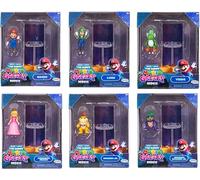 Super Mario Galaxy Movie - Mini-figuras con accesorio lanzador de estrellas, 12 piezas, surtido Wave 1