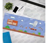 Super Mario Gaming Desk Mat Mousepad Alfombra Mouse 30x80cm. Paladone Products