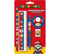 Super Mario (Icons) - Juego de papelería esencial, bolígrafo con licencia oficial