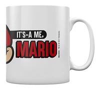 Taza Mario Bros It´s-A Me Super Mario Nintendo Cerámica 315 mls