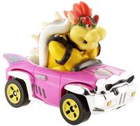 Super Mario Kart Modelo Bowser Versión Badwagon 1:64 5 Cm Hot Wheels Gbg31
