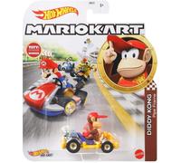 Super Mario Kart Modelo Diecast Diddy Kong Pipe Marco 1:64 5cm Hot Wheels GRN15