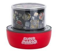 Paladone Super Mario - Lámpara de proyección con licencia oficial de Nintendo con escenas intercambiables e iluminación de estado de ánimo, 3 modos de luz, decoración de sala de juegos