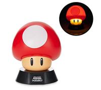 Super Mario Lámpara Mushroom, 50 W, Multicolor
