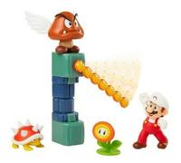 Super Mario Lava Castle Diorama Playset Figura Jakks Pacific