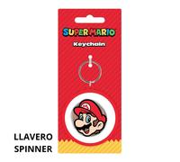 Super mario - llavero spinner mario