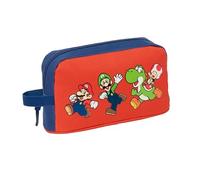 SUPER MARIO MAMMA MIA - Porta Desayunos Térmico, Termo, Portatodo, Calidad y Máxima Resistencia, Porta Comida, Recreo, 21.5x6.5x12 cm
