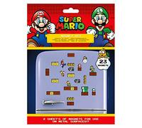 Super Mario MS65081 - Juego de 23 imanes (18 x 24 x 0, 3 cm), Multicolor