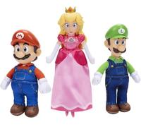 Super Mario Pack de 3 Peluches Juguetes Toys