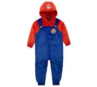 Super Mario Pijama Entero | Onesie para Niños | Pijamas Mono Niño Multicolor 4-5 Años