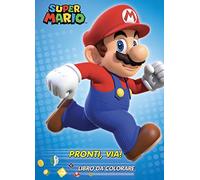 Super Mario pronti via! Libro da colorare. Ediz. illustrata (Libri gioco)