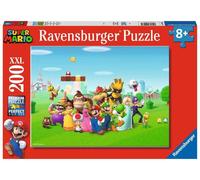 Super Mario Puzzle XXL 200 Piezas + Brothers Puzzle, Multicolor (5186)