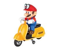 Carrera - 370200992-2,4GHz Super Mario Odyssey Scooter, Mario
