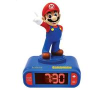 Super Mario - Reloj despertador y luz de noche
