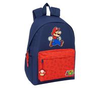 SUPER MARIO TRICK - Mochila para Portátil 14.1", Ideal para Jóvenes de Diferentes Edades, Cómoda y Versátil, Calidad y Resistencia, 31x13x43 cm