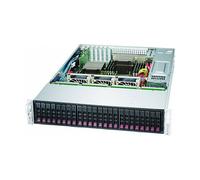 Super Micro Computer B.V. 2HE SuperChassis CSE-216BE1C4-R1K23LPB Chasis Rack Servidor 2U, 24 Bahías 2.5", ATX/EATX, Negro, Fuente de Alimentación 1200W 80 PLUS Titanium