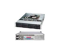 Super Micro Computer B.V. SuperChassis CSE-825TQC-R1K03LPB, Chasis Rack 2U, 8 Bahías 3.5", Fuente 1000W, para ATX/EATX, Negro