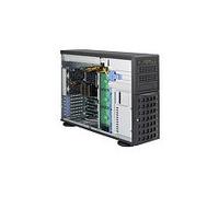 Super Micro Computer CSE-745BTQ-R920B Chasis Servidor Torre 4U Rack, Negro, 920W Platinum, 9 Bahias 3.5", 10 Bahias 2.5", Hot-Swap, Soporta ATX/EATX