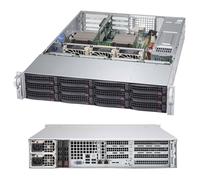 Super Micro Computer SuperChassis 826BAC4-R1K23WB Servidor Rack 2U con 12 Bahías 3.5" Hot-Swap y 2 Fuentes de Alimentación 1200W, Negro, sin Sistema Operativo