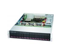 Super Micro CSE-216BE1C4-R1K23LPB Chasis Servidor 2U 24x 2.5" Negro ATX EATX Fuente 1200W 80 PLUS Titanium