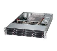 Supermicro SC826BE1C4-R1K23LPB Estante Negro 1200 W