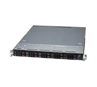 Super Micro SuperChassis 116BAC10-R860W - Chasis de Rack 1U para Servidor con 10 Bahías 2.5" Hot-Swap SAS3/SATA/NVMe y 2 Fuentes de Alimentación 860W Redundantes