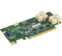 SUPER MICRO Supermicro AOC-SLG3-4E4R-O 12.8GB/s Quad Port Gen-3 Adaptador Interno NVMe Host Bus