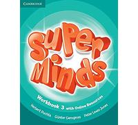 Super Minds Level 3 Workbook with Online Resources - 9781107482999