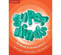 Super Minds Level 4 Workbook with Online Resources - 9781107483033