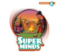 Super Minds Level 4 Workbook with Super Practice Book and Digital Pack British English