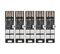 Super Mini luz USB Delgada ultradelgada Multicolor Que Cambia 7 Colores RGB Noche 4 LED TV Kit de retroiluminación lámpara de Mesa