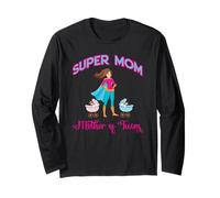 Super Mom Mother of Twins Multitarea Queen of Universe Manga Larga