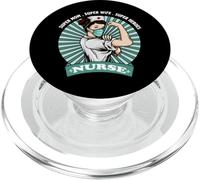Super Mom Super Wife Super Nures Heroes For Nurse PopSockets PopGrip para MagSafe