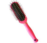 Super Mundo - Cepillo pelo plástico para desenredar el cabello, peine adecuado para mujeres, hombres y niños con cabello grueso/fino/rizado/seco, masaje del cuero cabelludo. (96323)