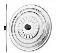 Super Mundo - Tapa metálica para sartenes y ollas, Multiusos Anti Salpicaduras,Tapa con Mango ergonómico 40 cm(47310)