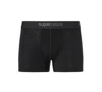 super.natural M Tundra175 Boxer Calzoncillo, Negro Azabache, Medium para Hombre