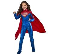 Súper Niña Niños Disfraz Superhéroe Disfraz Niña Dc Héroe Superman Disfraz
