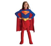 Súper Niña Niños Disfraz Superhéroe Disfraz Niña Dc Héroe Superman Disfraz