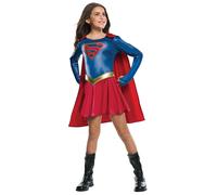 Súper Niña Niños Disfraz Superhéroe Disfraz Niña Dc Héroe Superman Disfraz
