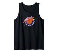 Super Nueva Zelanda bandera imagen kiwi pájaro viaje vacaciones diversión Camiseta sin Mangas