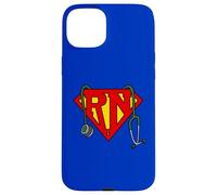 Super Nurse Funny Superhero Nurse Carcasa para iPhone 15 Plus
