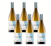SUPER OFERTA - Chardonnay D.O.C., Vino Blanco Seco Italiano, Sabor Fresco con un Gusto Afrutado y Redondo,6 botellas x0,75l