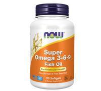 Now Foods Super Omega 3-6-9 1200mg 90 Softgels