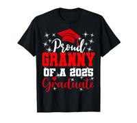 Super Orgullosa Granny of 2025 Graduate Senior Graduation Family Camiseta